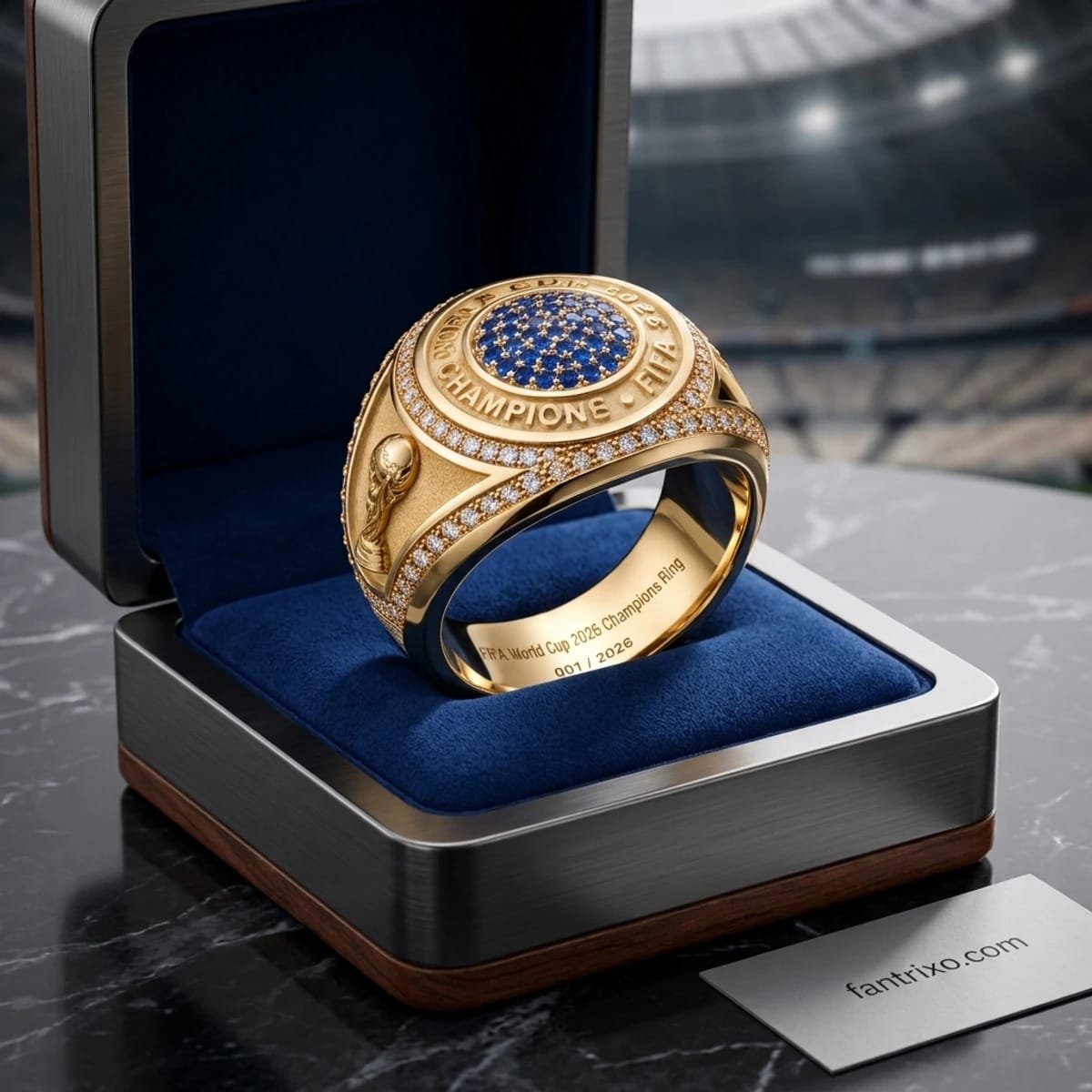 Design Features of the FIFA World Cup 2026™ Winners Ring Design Features of the FIFA World Cup 2026™ Winners Ring
